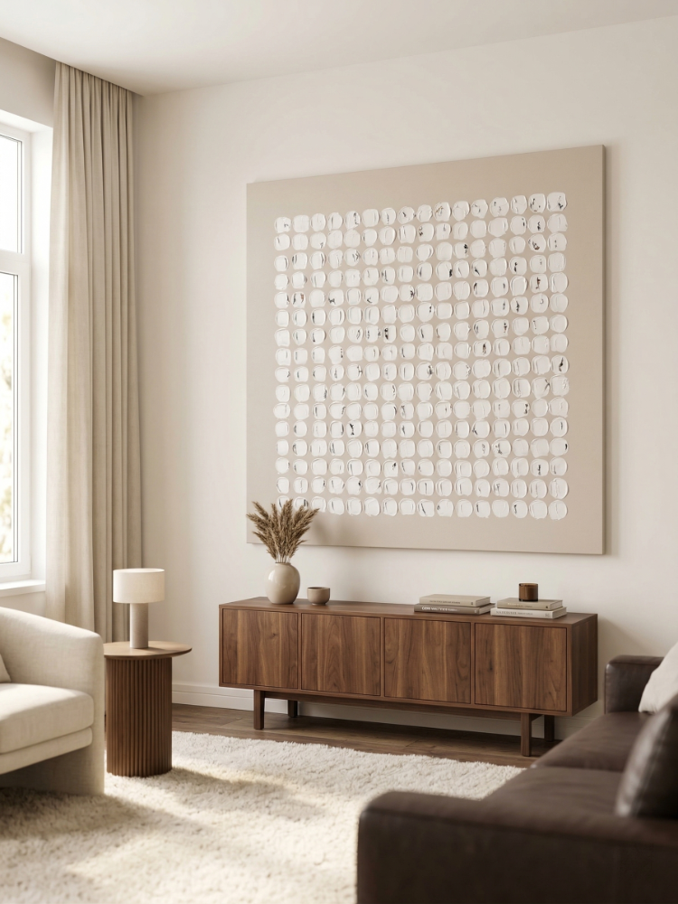 White Grid in Color