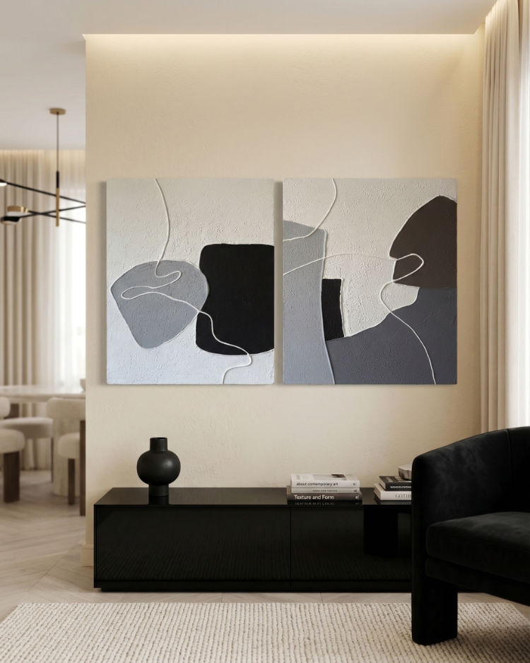 Abstract no1 & no2 (İkili Set)