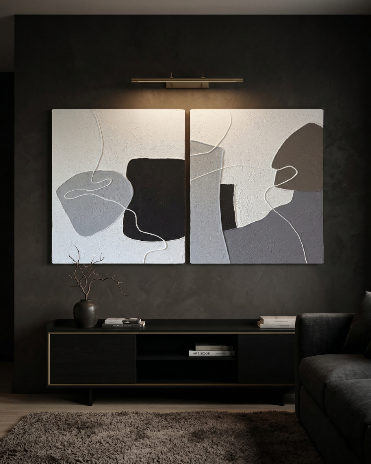Abstract no1 & no2 (İkili Set)