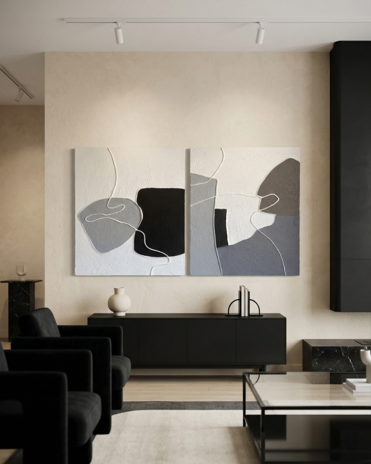 Abstract no1 & no2 (İkili Set)