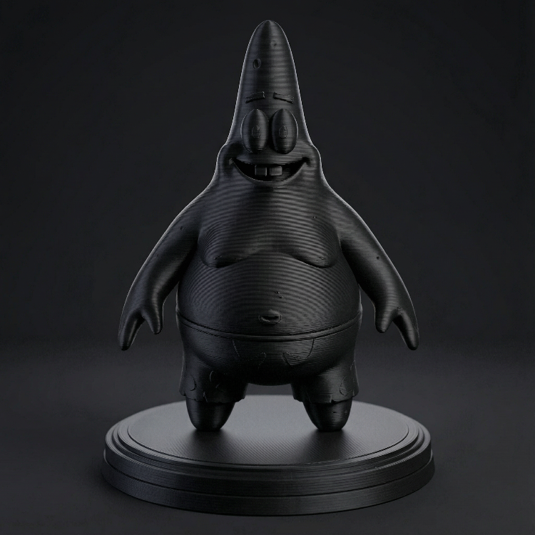 Patrick Star – Dekoratif 3D Figür