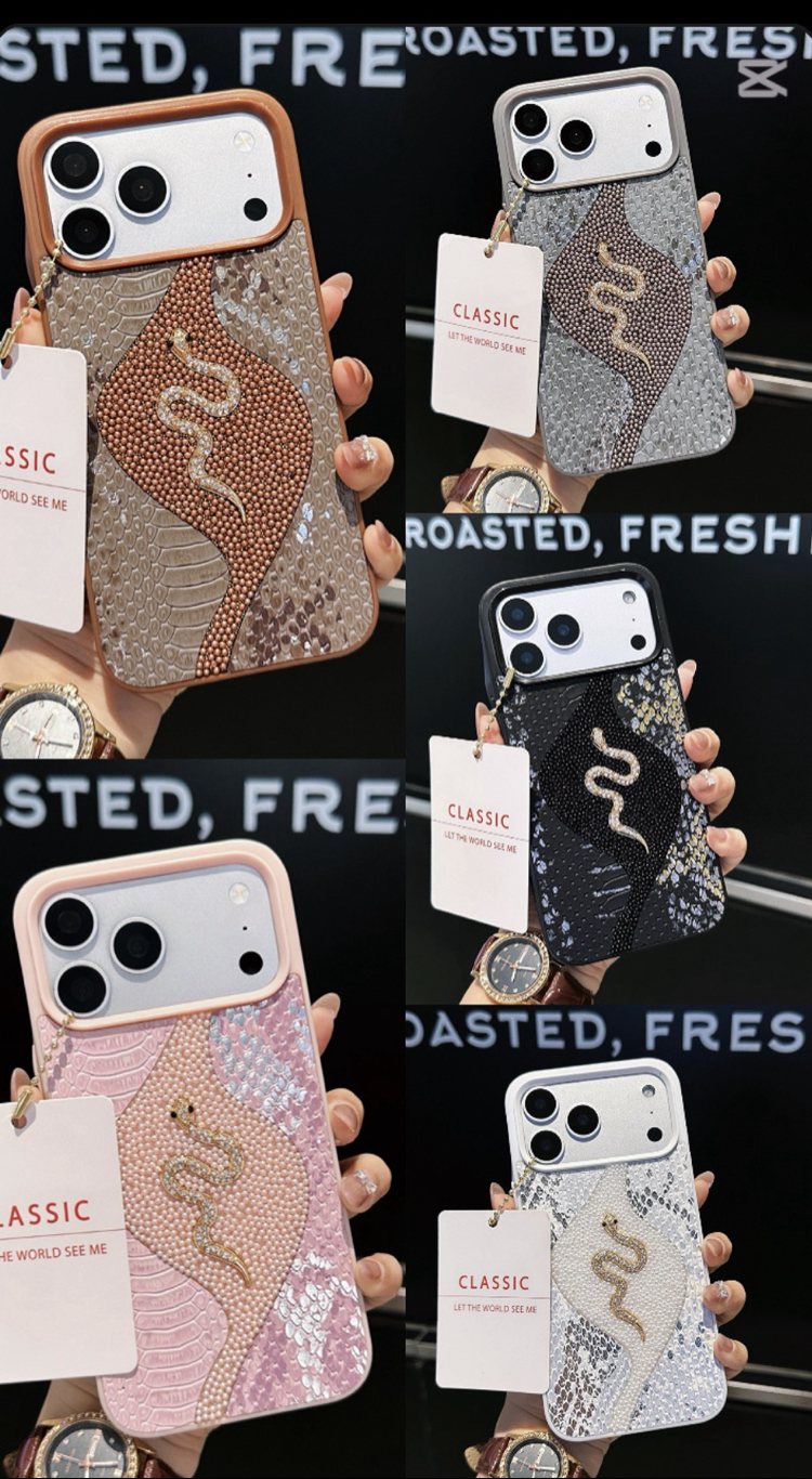 Yılan Desenli Telefon Kılıfı
