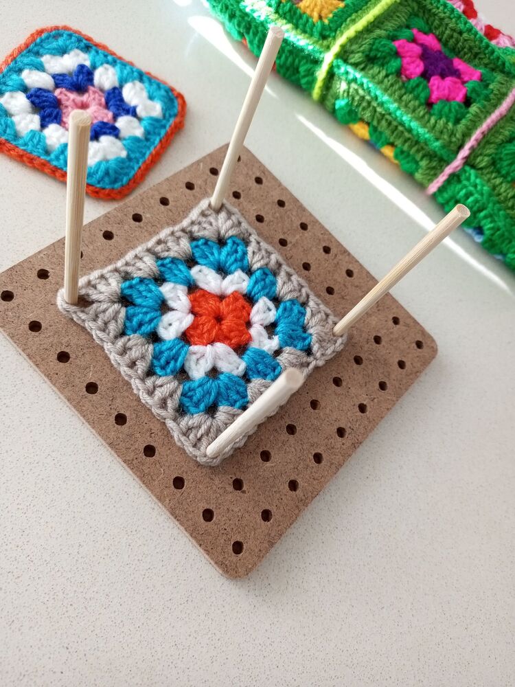 Motif bank Motif tezgahı 15*15cm Örgü Tığ işi motif Bloğu