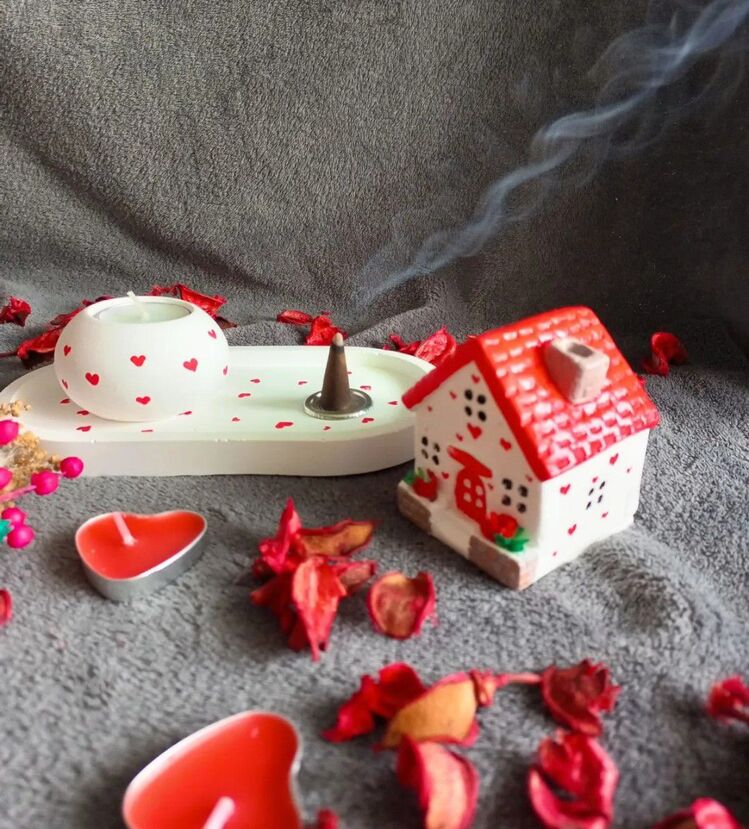 Kalpli Mumluk, Tütsülük, Balon Ev Set Hediyelik Yılbaşı Noel