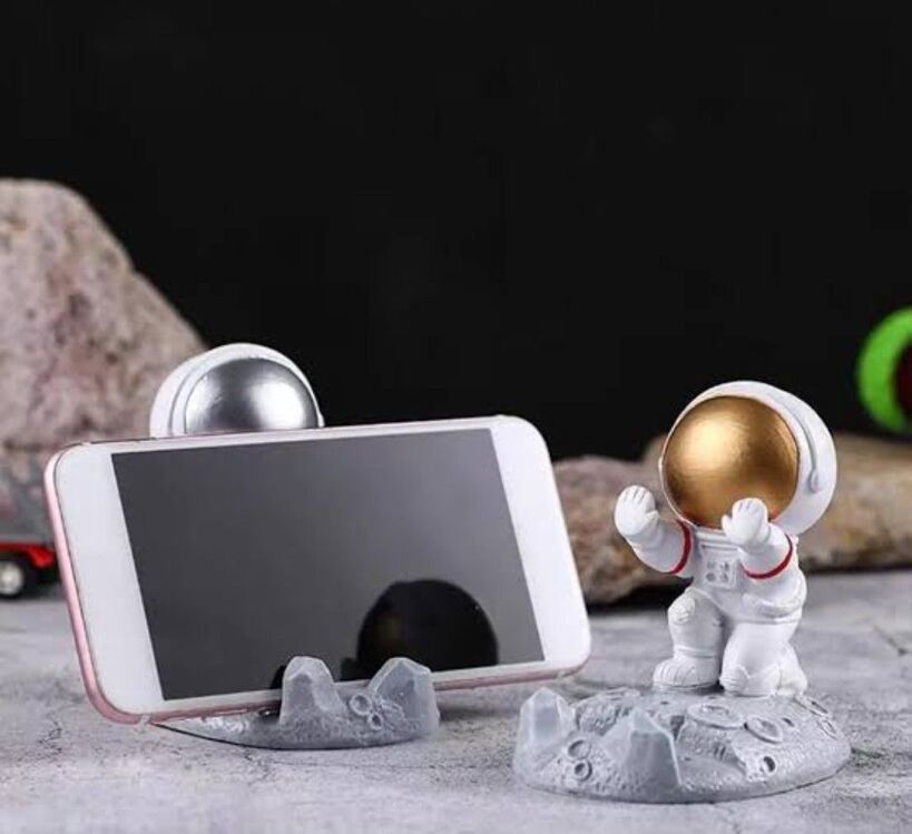 Astronot Telefon Tutacağı Masaüstü Cep Telefonu Tablet Tutucu