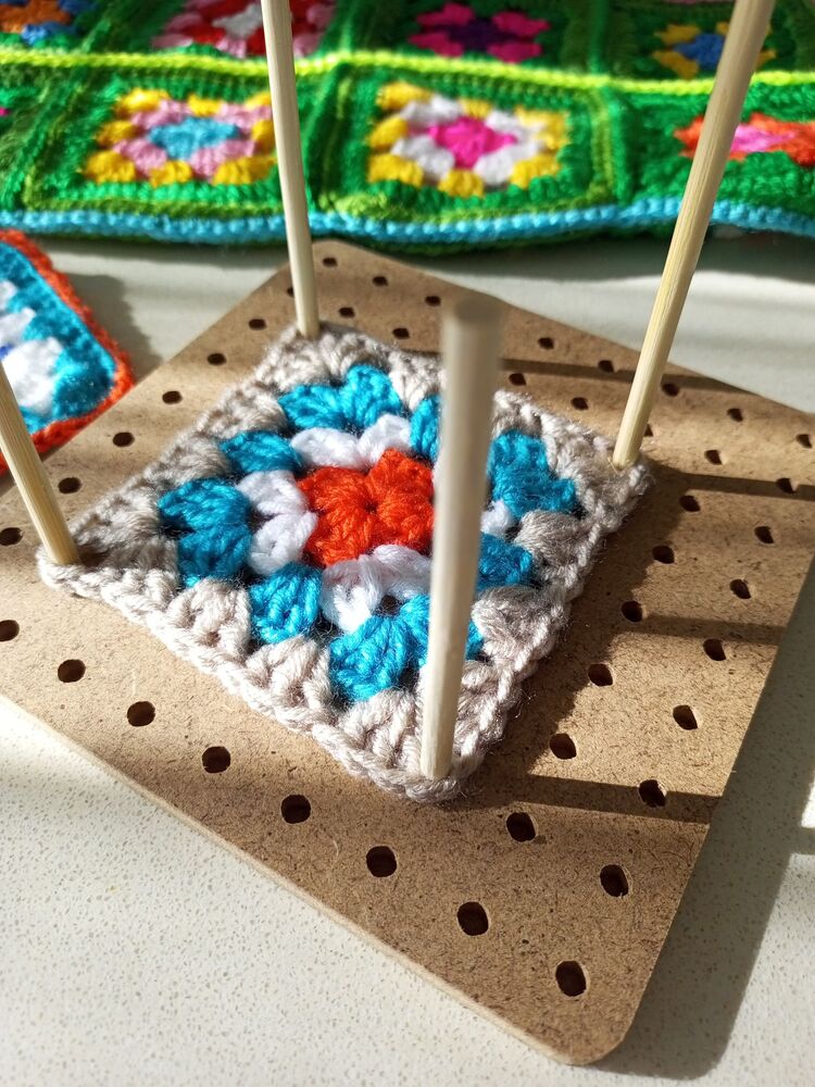 Motif bank Motif tezgahı 15*15cm Örgü Tığ işi motif Bloğu
