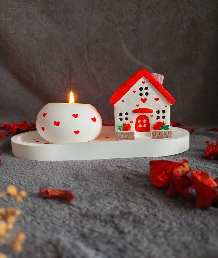 Kalpli Mumluk, Tütsülük, Balon Ev Set Hediyelik Yılbaşı Noel