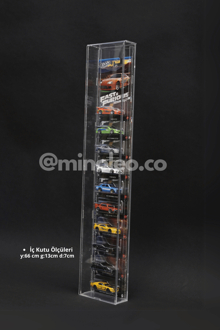 Hot Wheels Premium Uzun Kart Sergileme Rafı