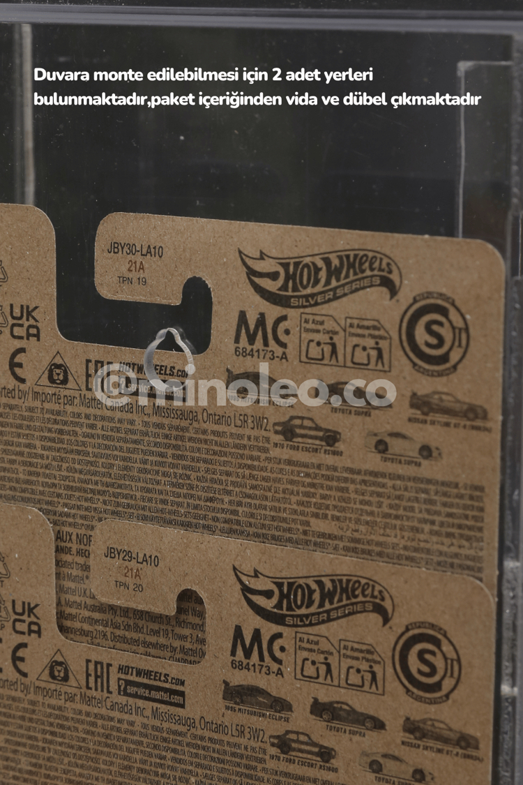 Hot Wheels Premium Uzun Kart Sergileme Rafı