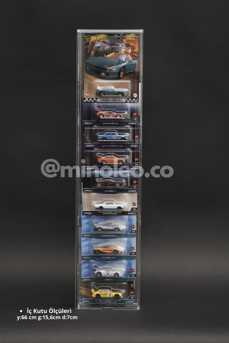 Hot Wheels Premium Geniş Kart Sergileme Rafı