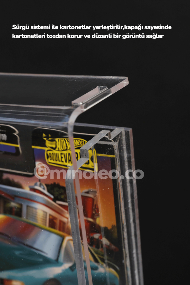 Hot Wheels Premium Geniş Kart Sergileme Rafı