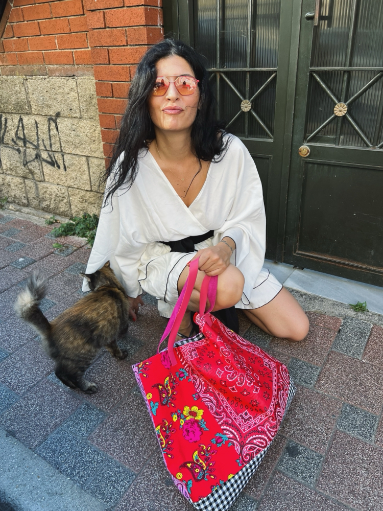 Patch shoping bag 