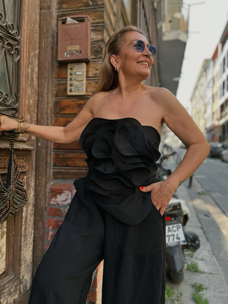 Siyah rose takım 