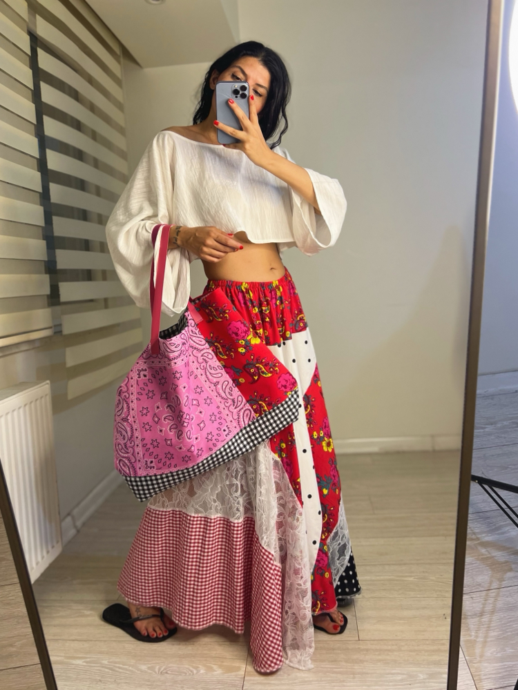 Patch shoping bag 