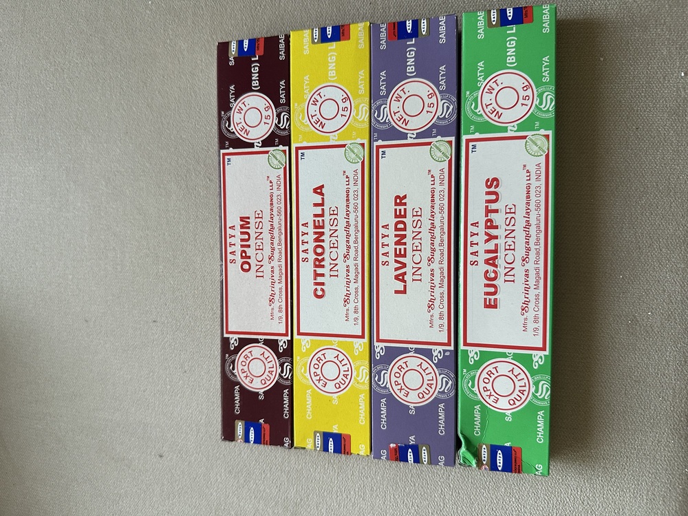  4'lü Lavanta + Citronella + opıum +eucalyptus tütsü