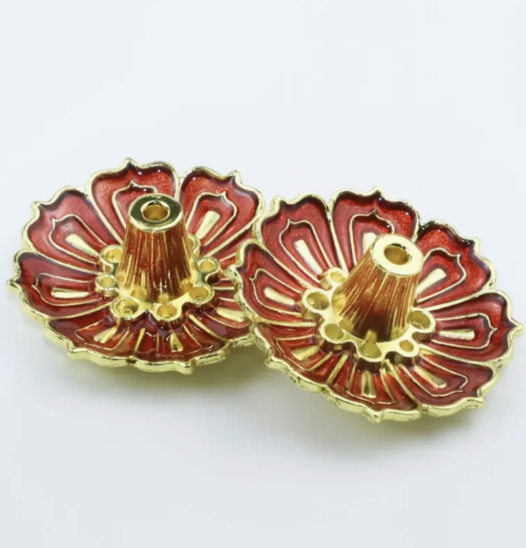 Lotus İnci Çubuk Tütsülük (kırmızı)