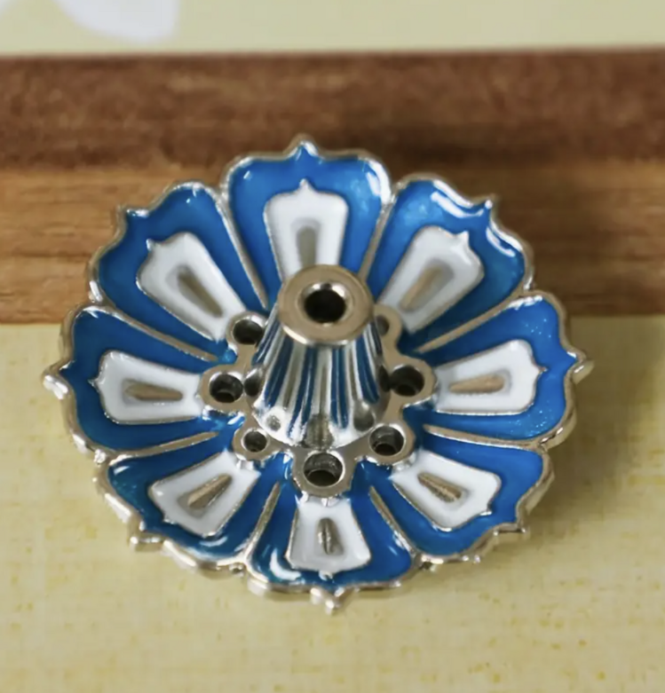 Lotus İnci Çubuk Tütsülük (mavi)