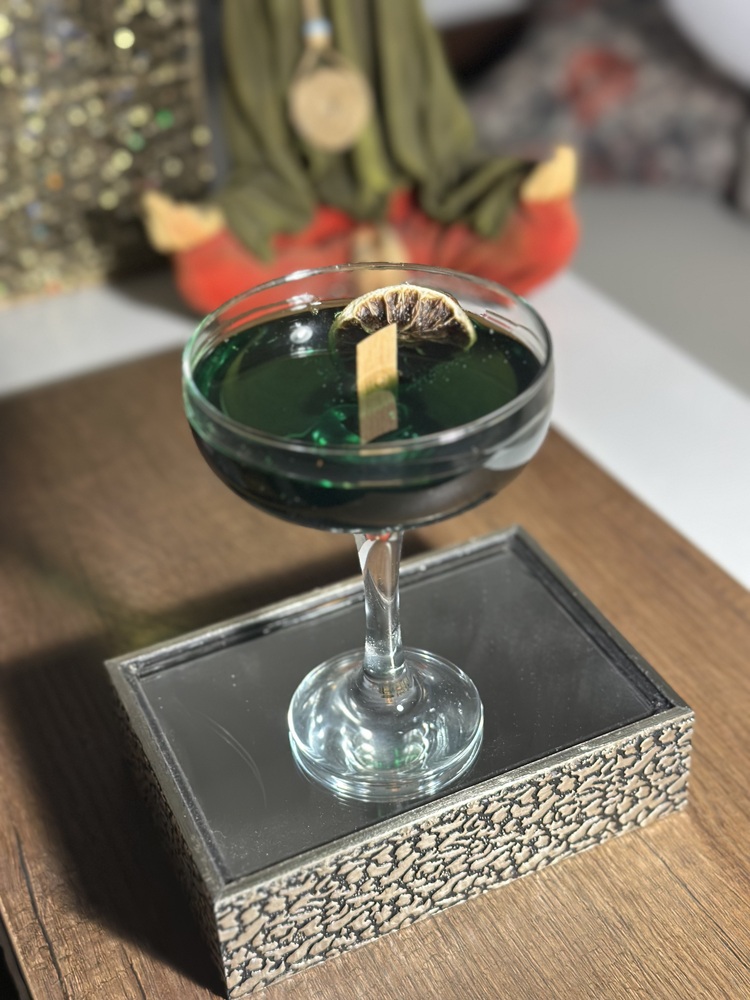 Buzları Erimiş Mojito Kokteyl Mum