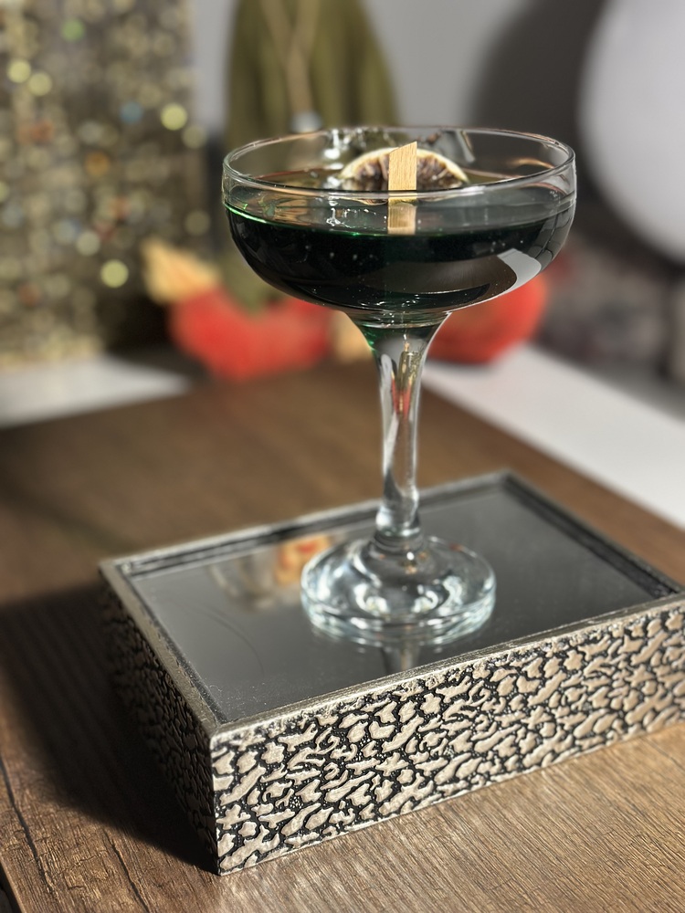 Buzları Erimiş Mojito Kokteyl Mum