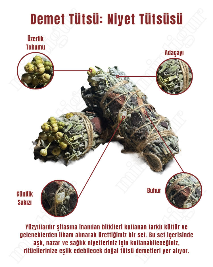 Mintigur Demet Tütsü Niyet Tütsüsü