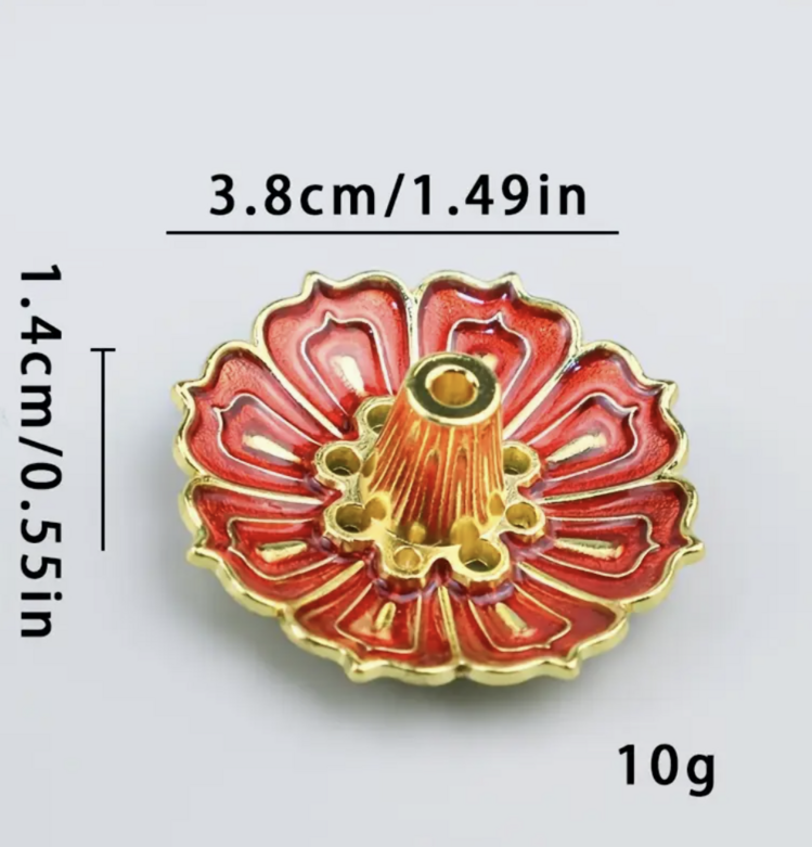 Lotus İnci Çubuk Tütsülük (kırmızı)