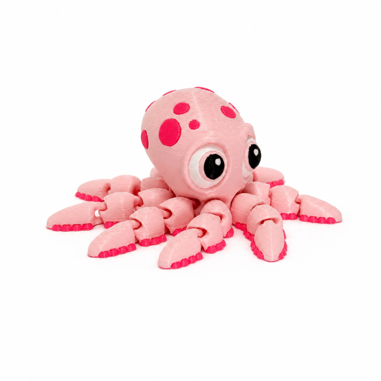 Ahtapot Flexi Pembe 