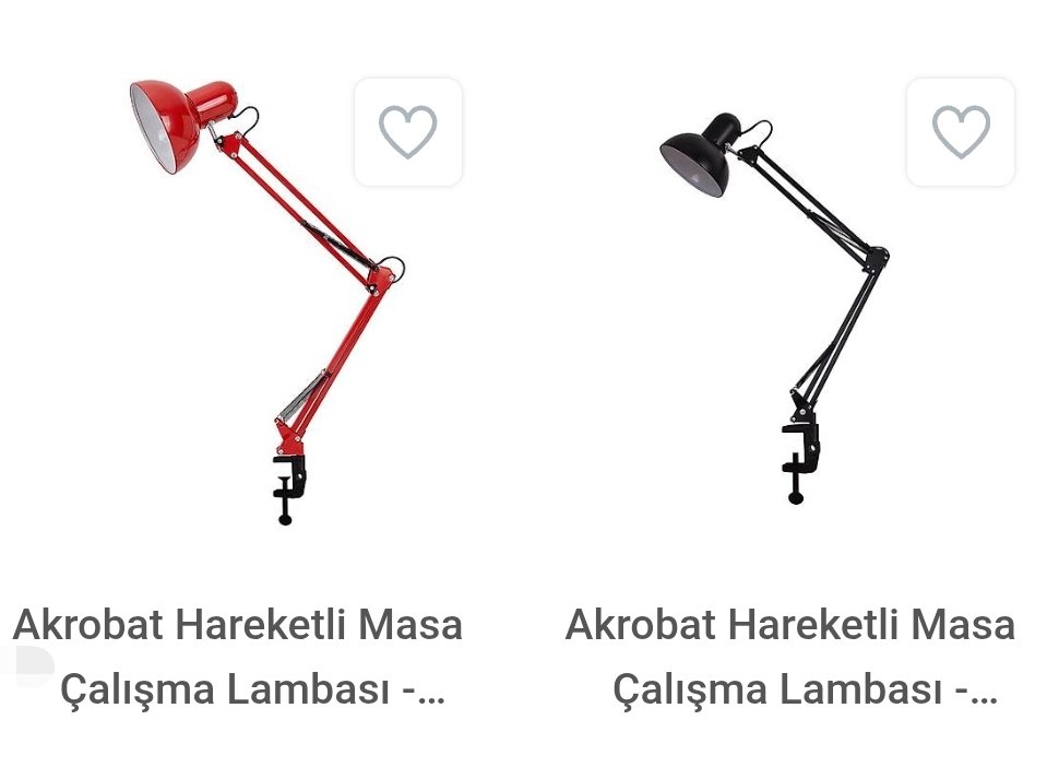 Akrobat Hareketli Masa Çalışma Lambası - Manikür Masa Lambası Mengeneli siyah 