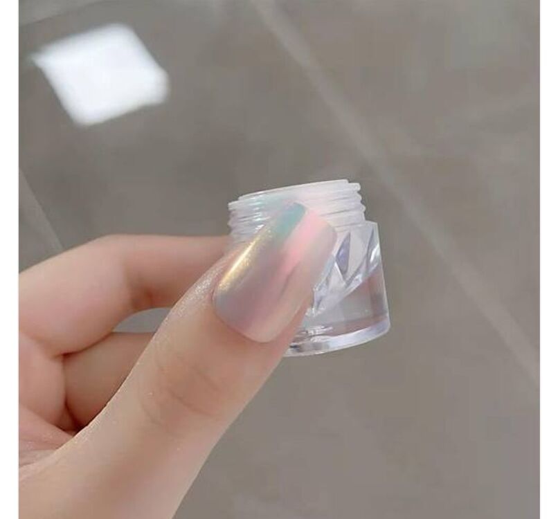 Nail Art Tırnak Süsleme İnci Tozu Açık Yeşil No:6