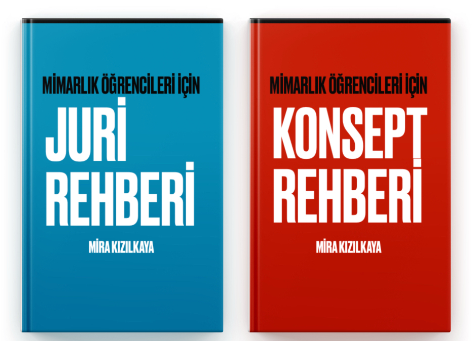 MİMARLIK ÖĞRENCİLERİ İÇİN KONSEPT REHBERİ, JURİ REHBERİ SET E-KİTAP