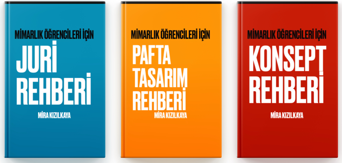 Mimarlık öğrencileri için REHBER E-KİTAPLAR