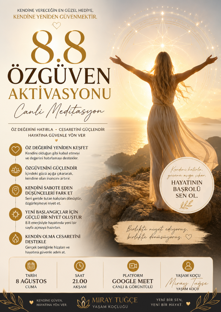 8.8 Aslan Kapısı Altın Dna Meditasyonu (Özgüven için)