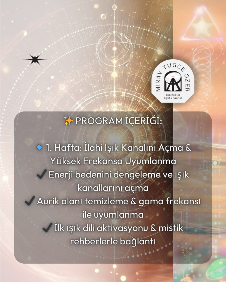 KADİM IŞIK AKTİVASYONU-DNA UYANIŞI