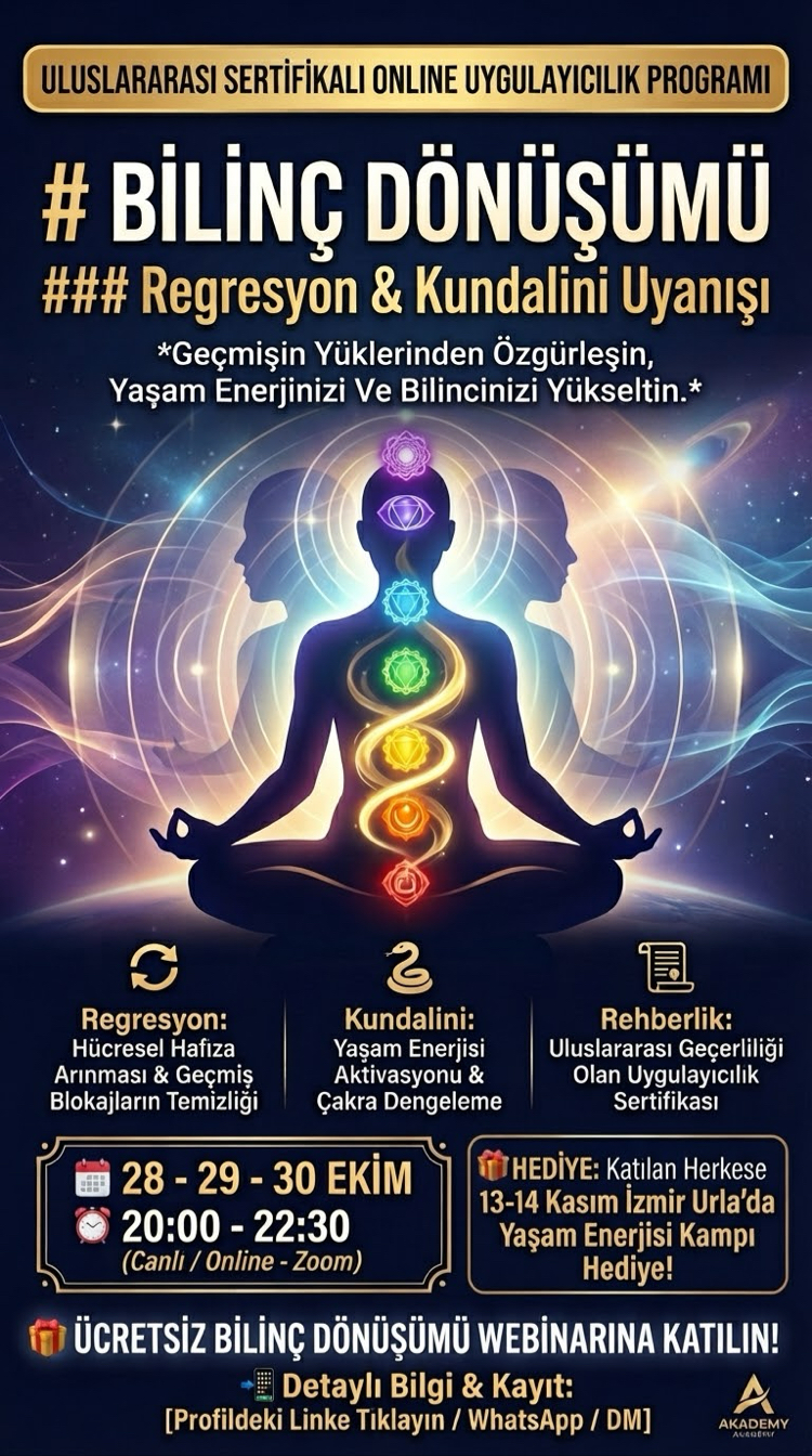 REGRESYON-KUNDALINI UYGULAYICILIK EĞİTİMİ