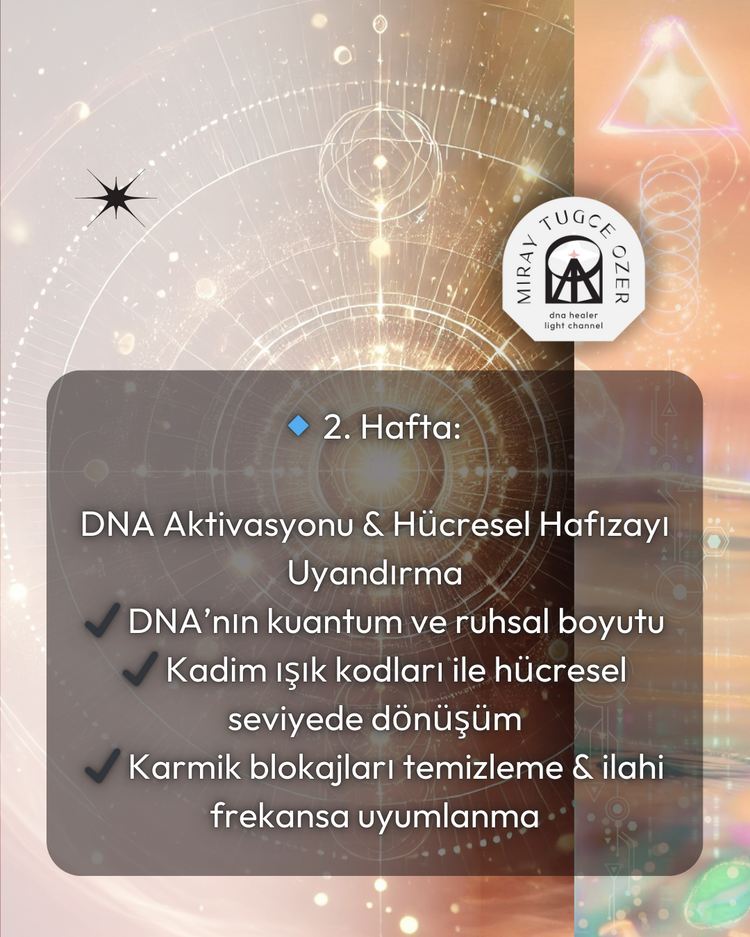 KADİM IŞIK AKTİVASYONU-DNA UYANIŞI