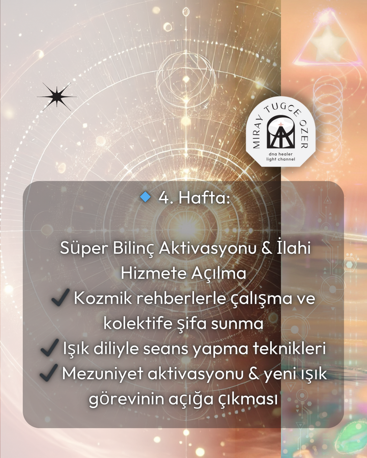 KADİM IŞIK AKTİVASYONU-DNA UYANIŞI