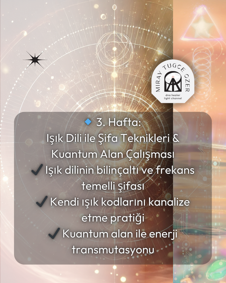 KADİM IŞIK AKTİVASYONU-DNA UYANIŞI