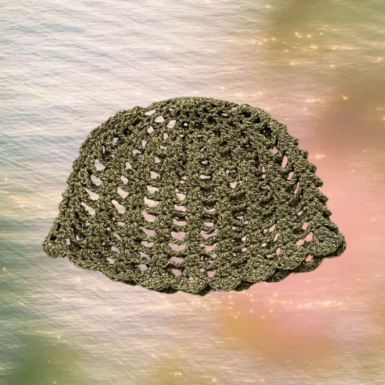 Yeşil Mesh Skull Cap