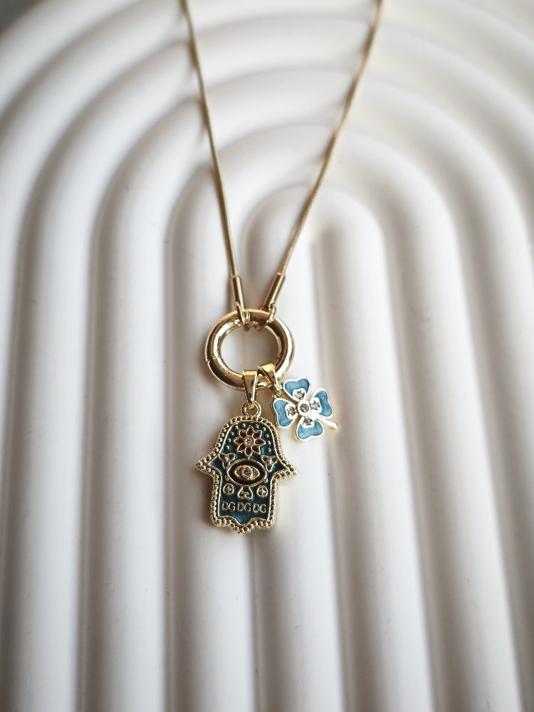 Fatıma'nın eli charm kolye