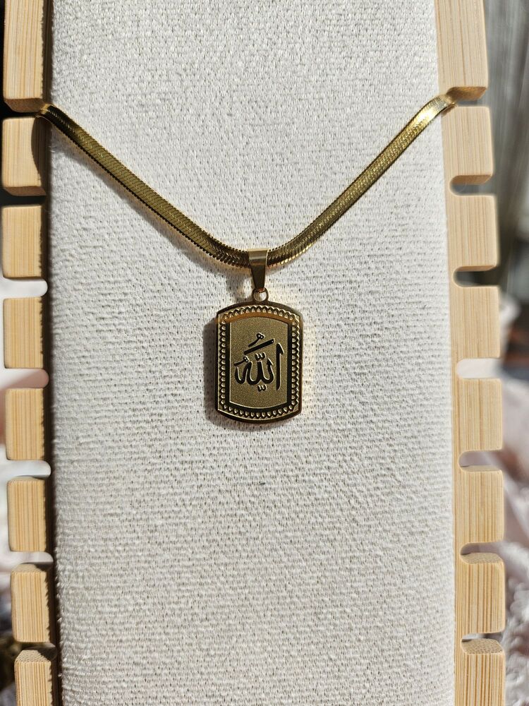 Dikdörtgen kolye