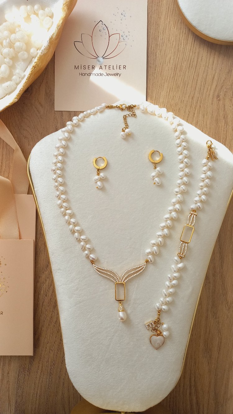 ELEGANT~2 SET ( GÜMÜŞ GRAM UYUMLU)