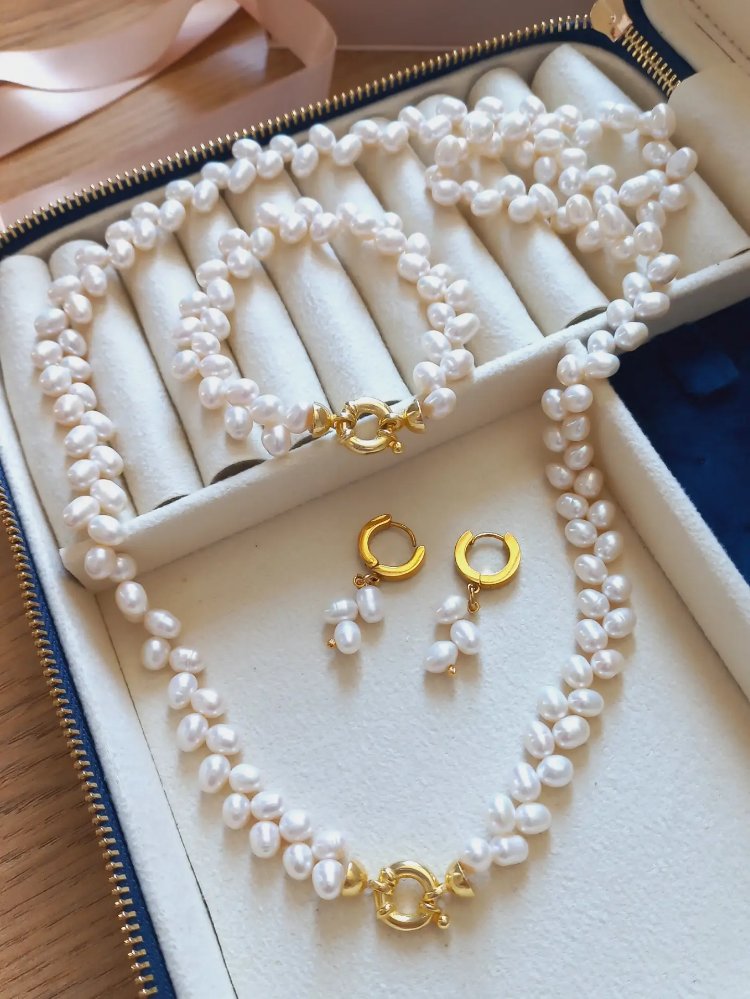 GEMİCİ KİLİTLİ GÜMÜŞ PETAL SET