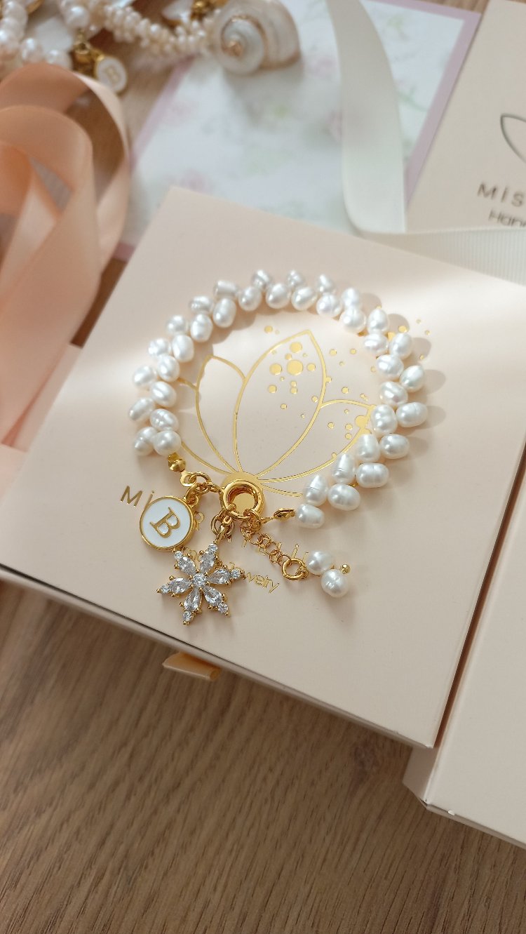 'PETAL & KAMELYA GÜMÜŞ KLİPSLİ BİLEKLİK