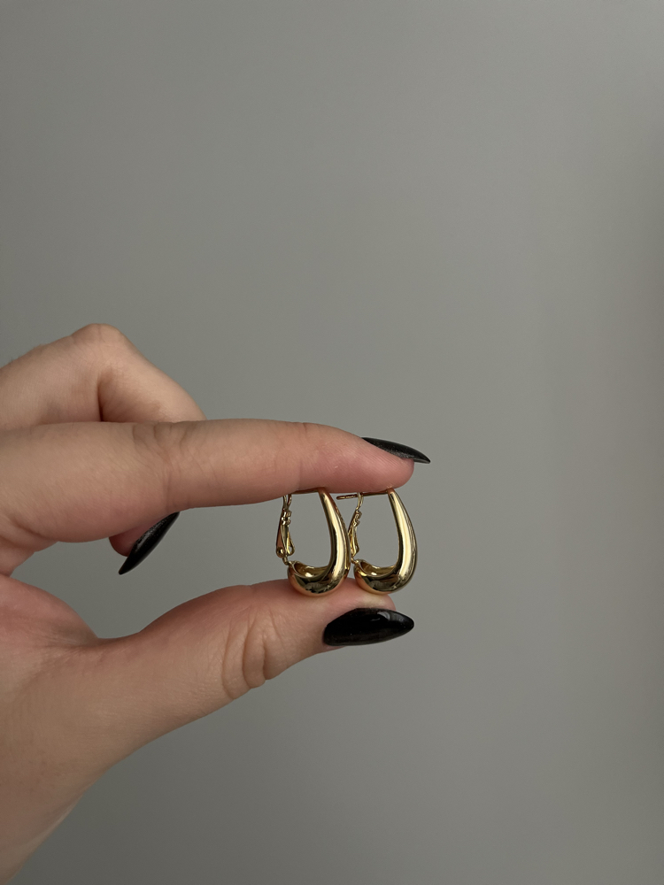 Damla Hoops Küpe | Xuping