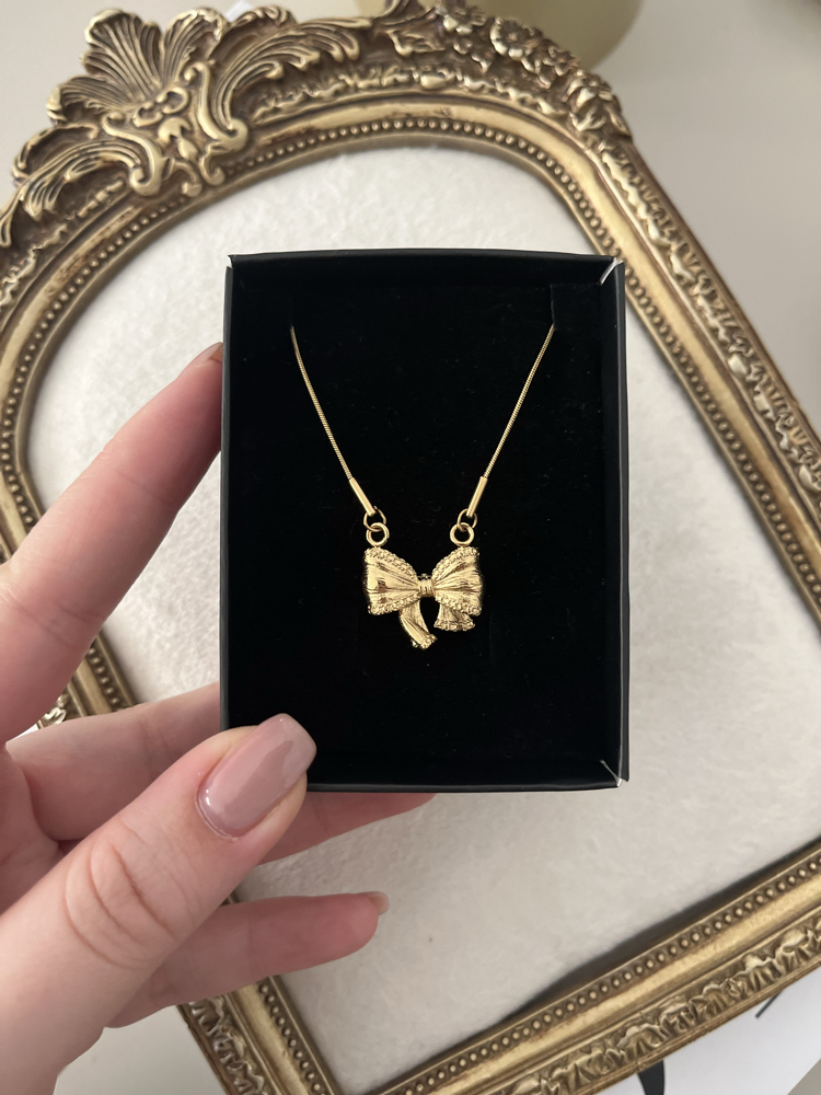 Fiyonk Gold Kolye | Çelik