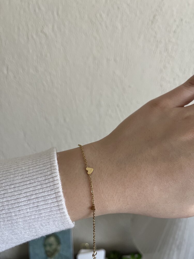 Minimal Kalpli Bileklik | Çelik