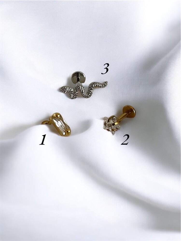 Taşlı Piercing