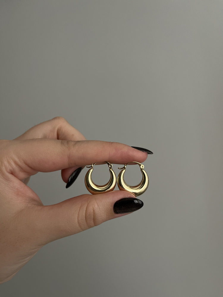 Hoops Gold Küpe | Xuping