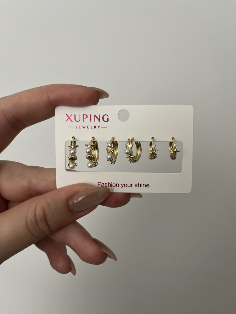 Deniz Rüyası Xuping Küpe Seti