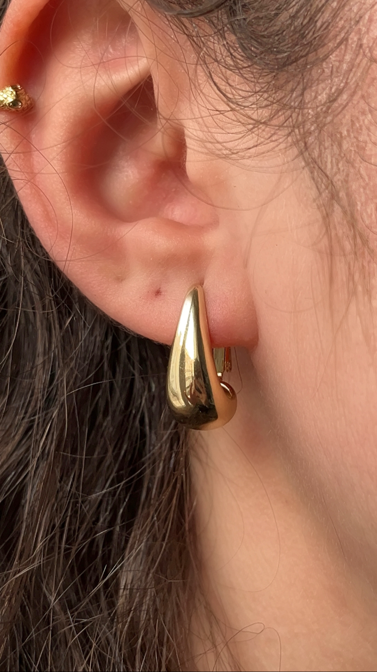 Damla Hoops Küpe | Xuping