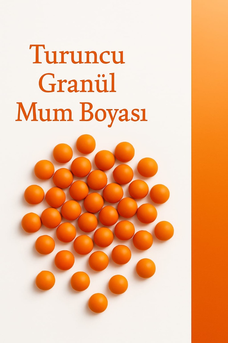Granül Mum Boyası Yüksek Kaliteli Mum Boya Pigmenti, Hobi ve Mum Yapma Malzemesi